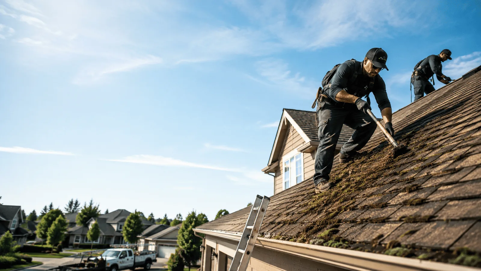 Roof Moss Removal in Gilman, IA near me